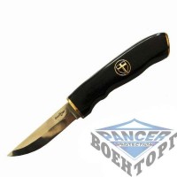 Нож охотничий GW в кож. чехле Black