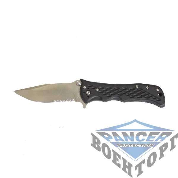 Нож раскладной черный - 2590128