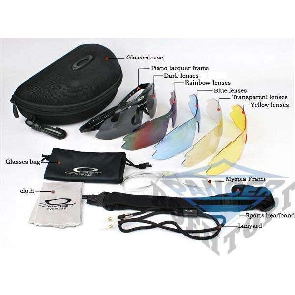 Очки тактические 5 линз Oakley M-Frame Hybride - 2590274 Очки тактические 5 линз Oakley M-Frame Hybride - 2590274