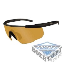 Очки Wiley X SABER ADV. Smoke/Light Rust Matte w/Bag Black