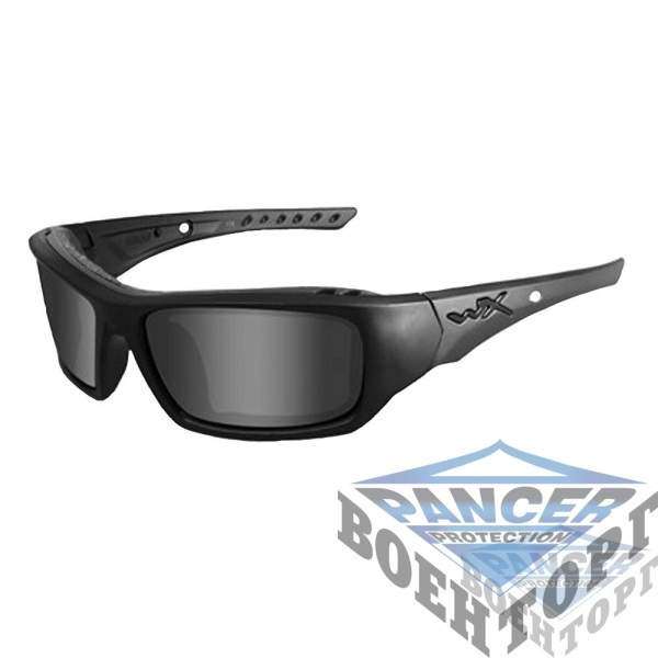 Очки Wiley X TIDE Grey Lens Matte Black - 2590309