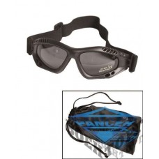 Окуляри захисні BLACK COMMANDO GOGGLES AIR PRO SMOKE
