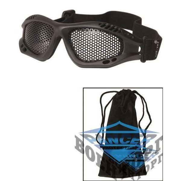 Очки защитные BLACK TACTICAL GOGGLE WITH NET LENS - 2590320