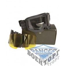 Очки защитные BLACK TACTICAL GOGGLES ANSI EN 166