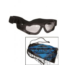 Окуляри захисні BLACK COMMANDO GOGGLES AIR PRO CLEAR