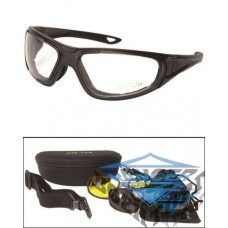 Очки тактические BLACK TACTICAL GOGGLE 3IN1