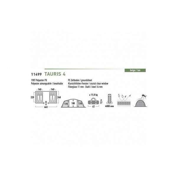 Палатка High Peak Tauris 4 - 2590451 Палатка High Peak Tauris 4 - 2590451