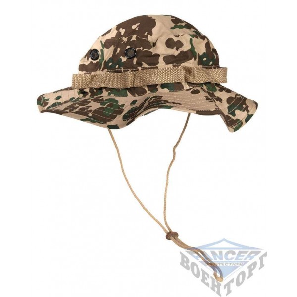 Панама США TYPE BOONIE камуфляж немецкий тропический (100% хлопок) - 2590541