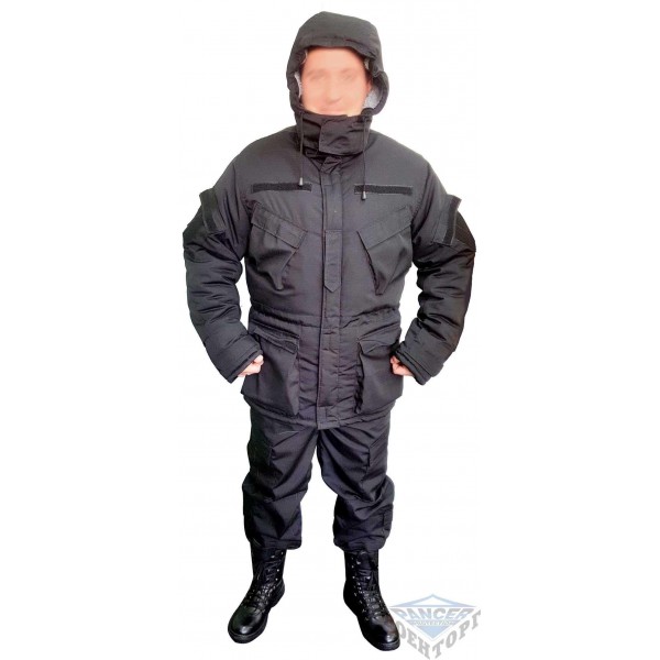 Бушлат черный форма спецназа -20 C - 2590557 Бушлат черный форма спецназа -20 C - 2590557