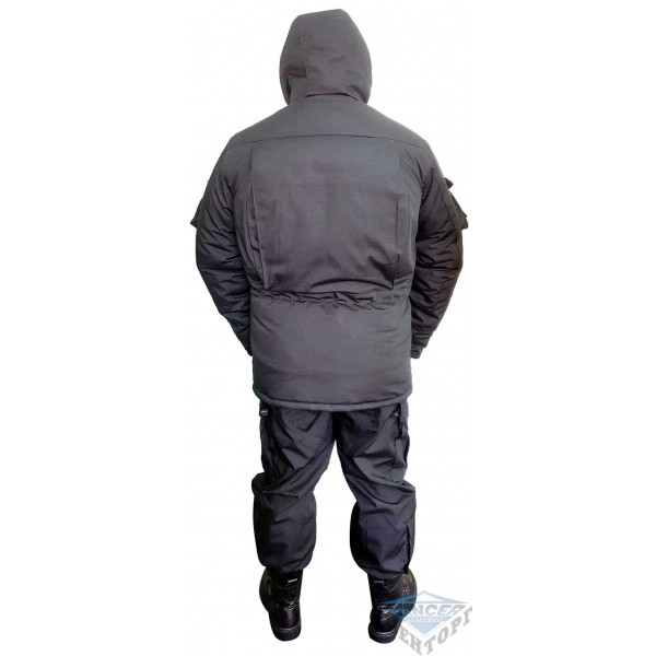 Бушлат черный форма спецназа -20 C - 2590557 Бушлат черный форма спецназа -20 C - 2590557