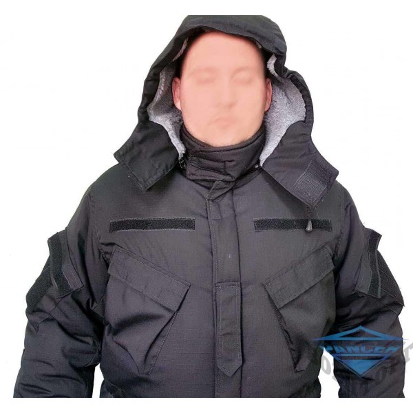 Бушлат черный форма спецназа -20 C - 2590557 Бушлат черный форма спецназа -20 C - 2590557