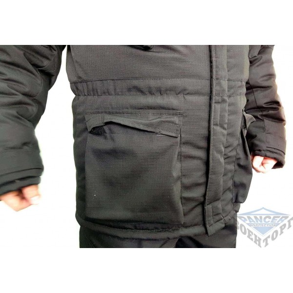 Бушлат черный форма спецназа -20 C - 2590557 Бушлат черный форма спецназа -20 C - 2590557