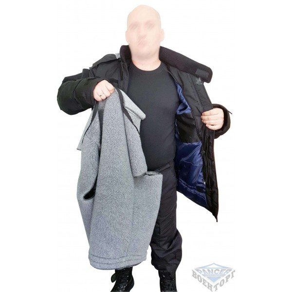 Бушлат черный форма спецназа -20 C - 2590557 Бушлат черный форма спецназа -20 C - 2590557