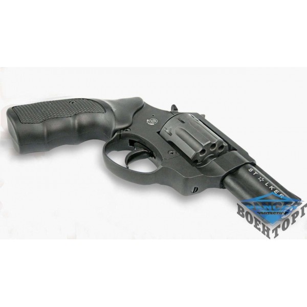 Первый пистолет под патрон Флобера STALKER 2,5 черный - 2590573