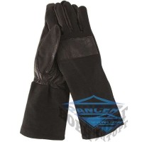 Рукавички шкіряні/Nomex by DuPont™ COMBAT чорні