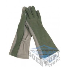 Перчатки огнеупорные US NOMEX PILOT олива