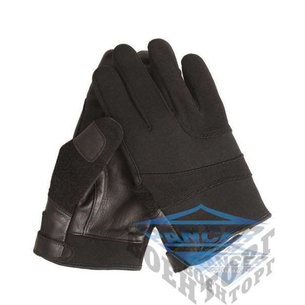 Рукавиці тактичні неопрен/кевлар чорні - 2590624