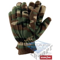 Флісові рукавички комуфлированые Reis