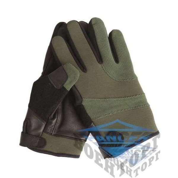 Рукавиці тактичні неопрен/кевлар олива - 2590635