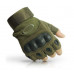 Перчатки тактические беспалые Oakley оклей олива - Фото 3