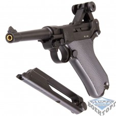 Пістолет пневматичний KWC P 08 (130 м / с, 18-ти зарядн, 820 р., Люгер)