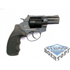 Пистолет стартовый (газо - шумовой) Stalker R1 блестящее черное