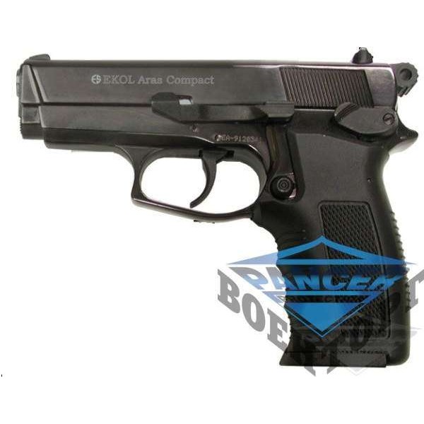 Пистолет стартовый Ekol ARAS Compact (15 патронов 1) черный - 2590698