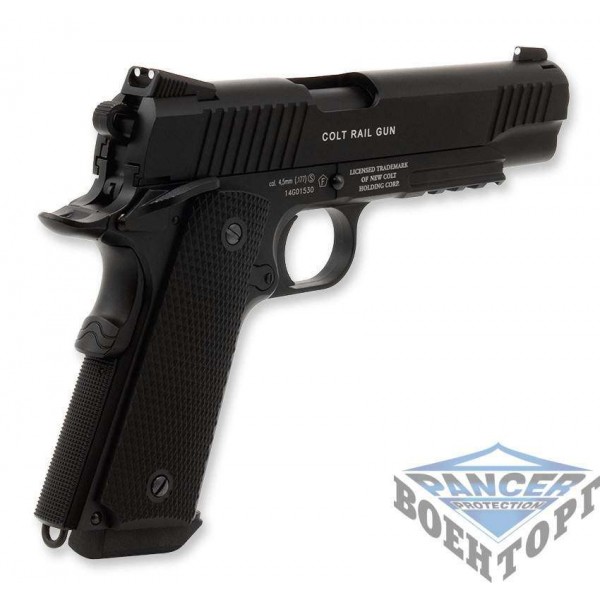 Пневматичний пістолет Umarex Colt M45 CQBP 4,5 мм ВВ, 100м\з - 2590795