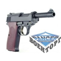 Пневматичний пістолет Umarex Walther P38 повністю металевий з блоубэком к. 4,5 мм ВВ, 120м\з