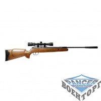 Пневматична зброя Crosman Nitro Venom Dusk / дерево (початк.шв. 305 м / с, приціл 3-9х32) Газова пруж.
