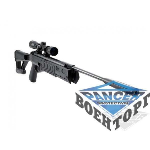 Пневматическое оружие Crosman TR 77 (пластик, ортопед.прикл, 305 м / с, прицел 4х32) - 2590829