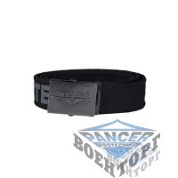 Пояс DIVISION лого TEESAR черный (100% Polyester, 4 см, пряжка метал)