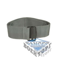 Пояс ITALIAN черный (100% хлопок, 4 см, пряжка метал)