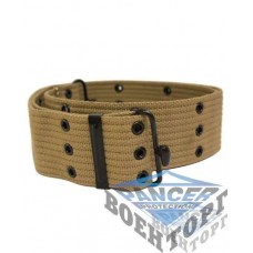 Пояс US LC1 PISTOL BELT хакі (5,5 см, 100% бавовна, метал застібка)