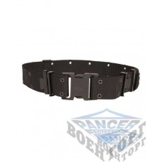 Пояс US LC2 PISTOL BELT чорний (100% Polyester, 5,5 см, застібка пластик)