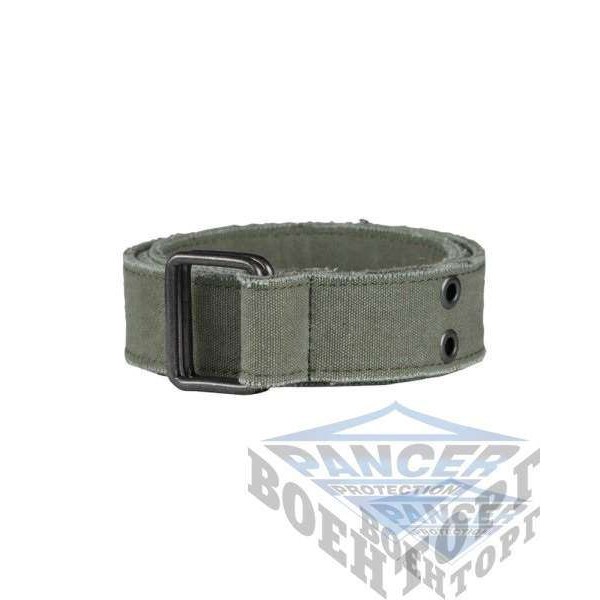 Пояс брючный CANVAS олива (100% Polyester, 4 см, пряжка сталь) - 2591058