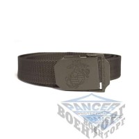 Пояс брючный WEB BELT лого USMC олива (100% Polyester, 3см)