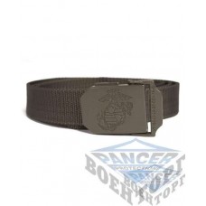 Пояс брючний WEB BELT лого USMC олива (100% Polyester, 3см)
