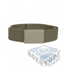 Пояс Бундесвер оригінал WEB BELT олива (3 см, 100% формований бавовна)