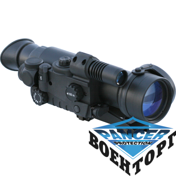 Приціл нічного бачення Sentinel 2,5x50L Weaver (2 шкали, доп. Планка, 2,5 х, вбудований лазерний ліхтар) - 2591180