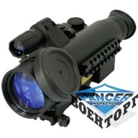 Прицел ночного видения Sentinel 3x60L Weaver Auto (2 шкалы, доп. Планка, увеличение 3х, встроенный лазерный фонарь)