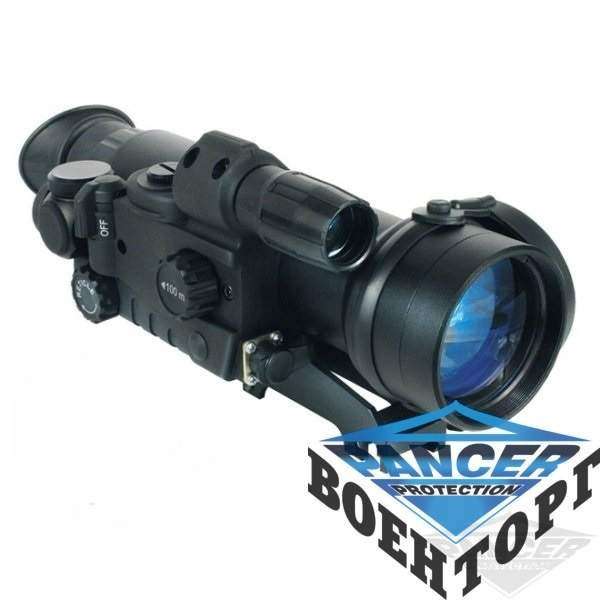 Приціл нічного бачення Sentinel 3x60L Лось (2 шкали, доп. Планка, збільшення 3х, вбудований лазерний ліхтар) - 2591191