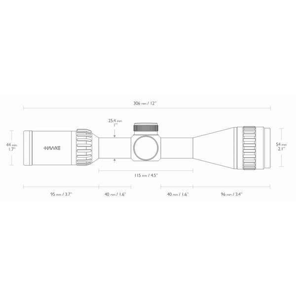 Приціл оптичний Hawke Panorama 3-9x40 AO (10x 1/2 Mil Dot IR) - 2591306 Приціл оптичний Hawke Panorama 3-9x40 AO (10x 1/2 Mil Dot IR) - 2591306
