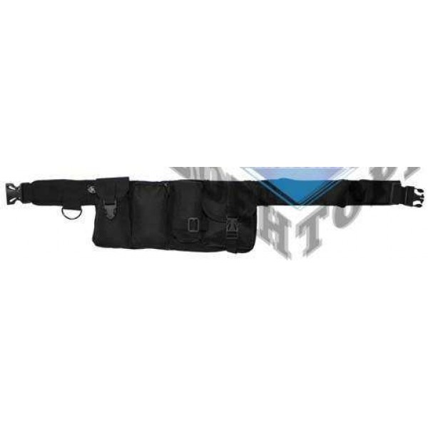 Ремень Hip belt , with 6 pockets , 5.5 cm , black - 2591458