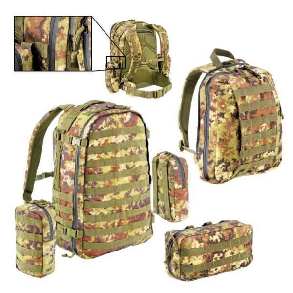 Рюкзак тактический Defcon 5 Full Modular Molle Pockets 60 (Coyote Tan) - 2591513 Рюкзак тактический Defcon 5 Full Modular Molle Pockets 60 (Coyote Tan) - 2591513