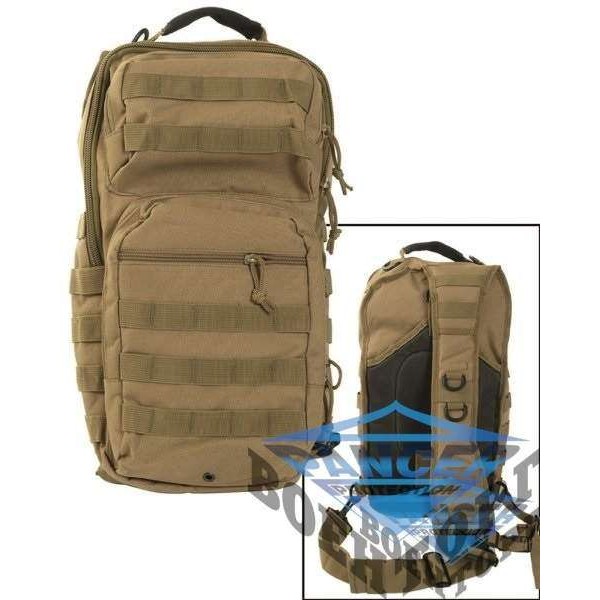 Рюкзак тактический на одну лямку койот - 2591552