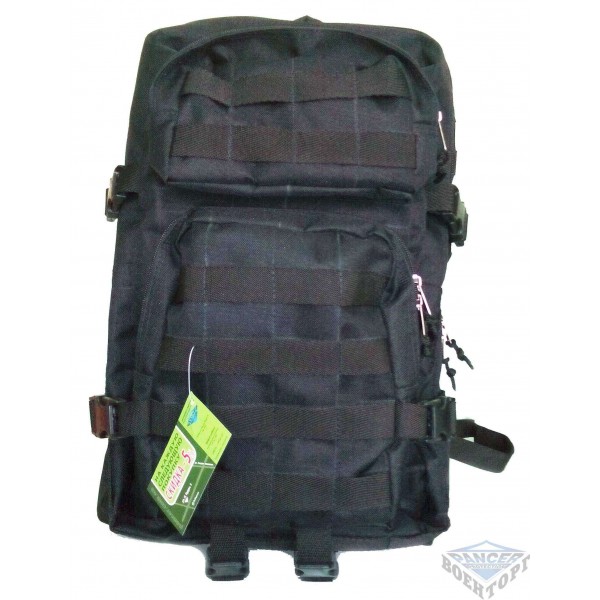 Рюкзак тактичний 36 літрів чорний - 2591633