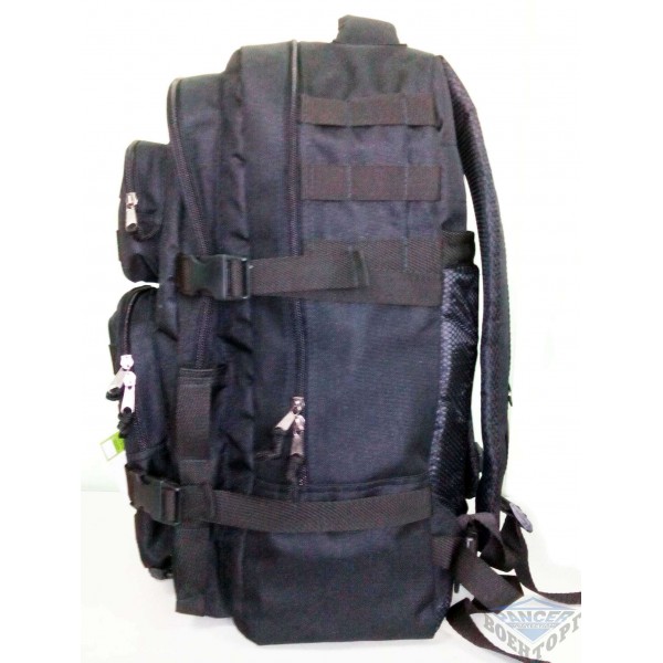 Рюкзак тактичний 36 літрів чорний - 2591633
