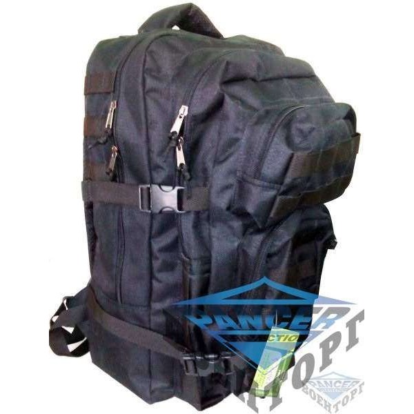 Рюкзак тактичний 36 літрів чорний - 2591633