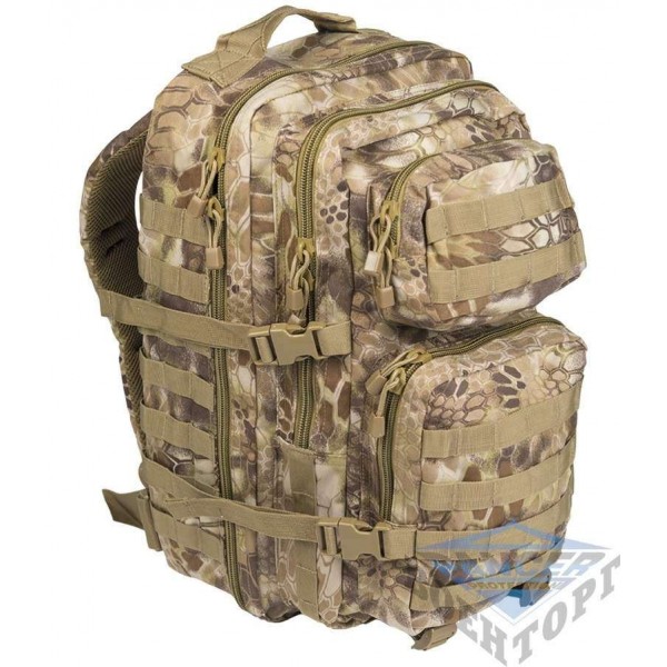 Рюкзак штурмовой большой 36л (51х29х28) камуфляж Kryptec TAN - 2591652